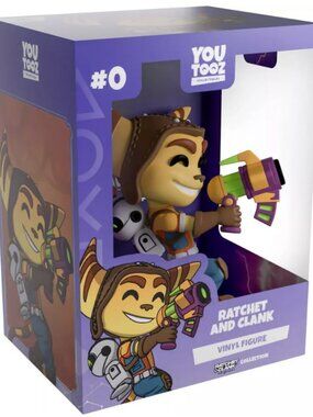 Youtooz Ratchet and Clank Rift Apart 4.7" Vinyl Collectible Figure Set